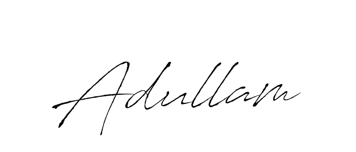 Make a beautiful signature design for name Adullam. Use this online signature maker to create a handwritten signature for free. Adullam signature style 6 images and pictures png