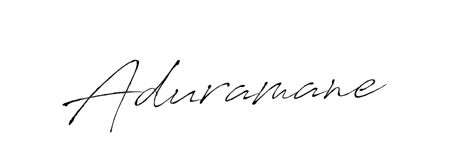 Also we have Aduramane name is the best signature style. Create professional handwritten signature collection using Antro_Vectra autograph style. Aduramane signature style 6 images and pictures png