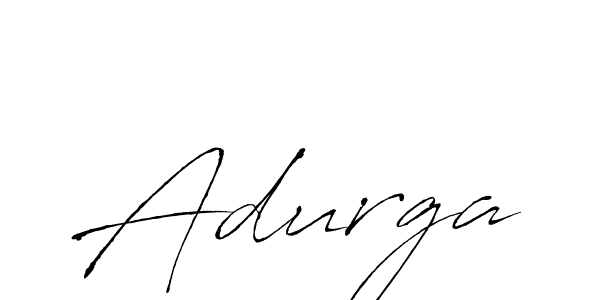 Use a signature maker to create a handwritten signature online. With this signature software, you can design (Antro_Vectra) your own signature for name Adurga. Adurga signature style 6 images and pictures png