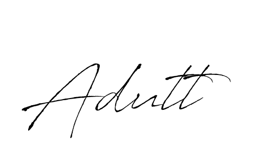 How to make Adutt name signature. Use Antro_Vectra style for creating short signs online. This is the latest handwritten sign. Adutt signature style 6 images and pictures png