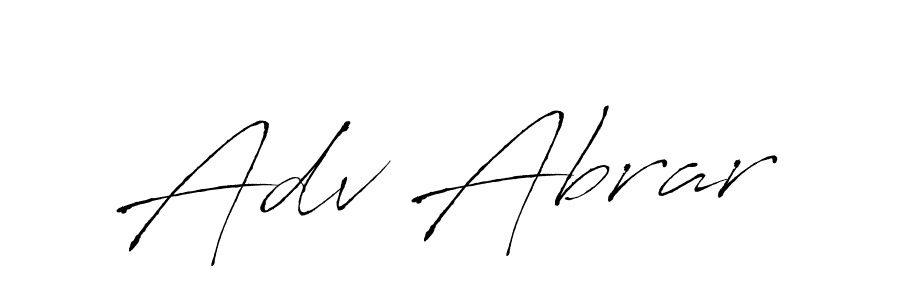 It looks lik you need a new signature style for name Adv Abrar. Design unique handwritten (Antro_Vectra) signature with our free signature maker in just a few clicks. Adv Abrar signature style 6 images and pictures png