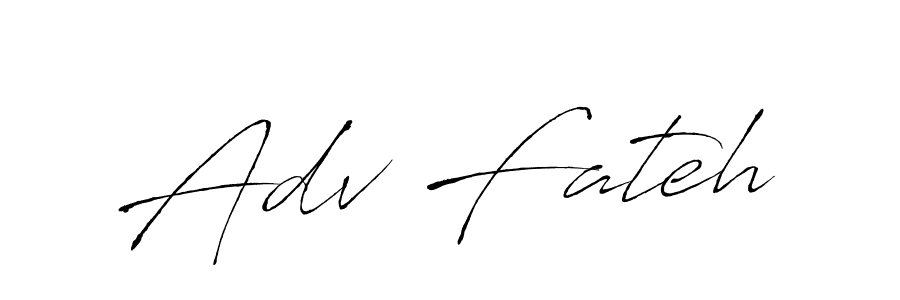 Similarly Antro_Vectra is the best handwritten signature design. Signature creator online .You can use it as an online autograph creator for name Adv Fateh. Adv Fateh signature style 6 images and pictures png