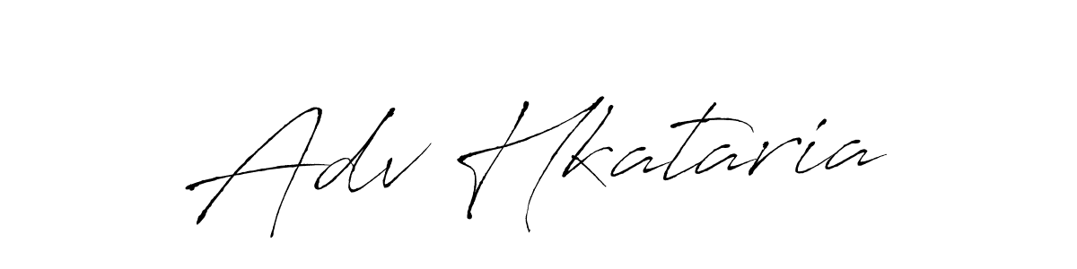 Make a beautiful signature design for name Adv Hkataria. With this signature (Antro_Vectra) style, you can create a handwritten signature for free. Adv Hkataria signature style 6 images and pictures png