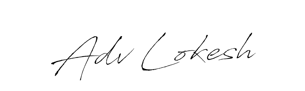 Also You can easily find your signature by using the search form. We will create Adv Lokesh name handwritten signature images for you free of cost using Antro_Vectra sign style. Adv Lokesh signature style 6 images and pictures png