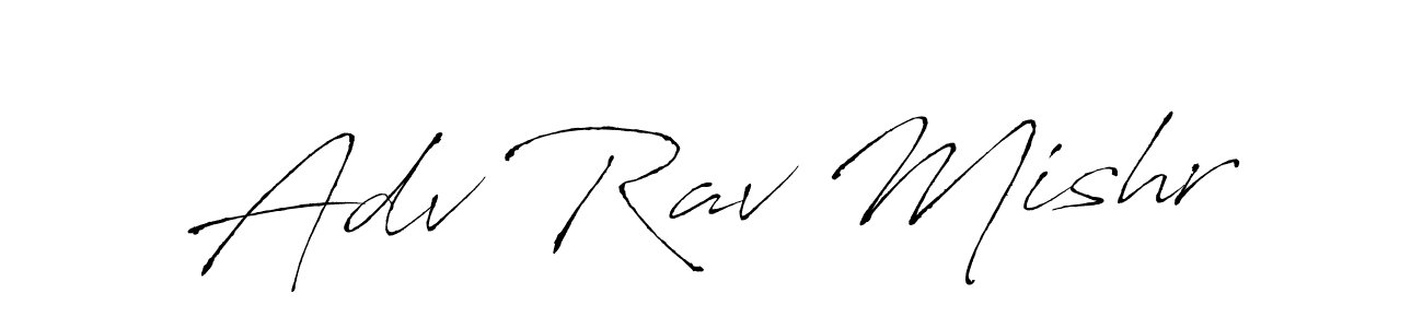 Also You can easily find your signature by using the search form. We will create Adv Rav Mishr name handwritten signature images for you free of cost using Antro_Vectra sign style. Adv Rav Mishr signature style 6 images and pictures png