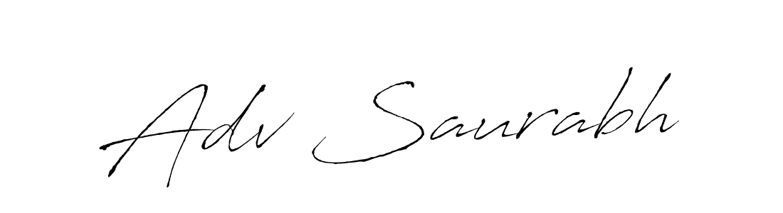 Once you've used our free online signature maker to create your best signature Antro_Vectra style, it's time to enjoy all of the benefits that Adv Saurabh name signing documents. Adv Saurabh signature style 6 images and pictures png