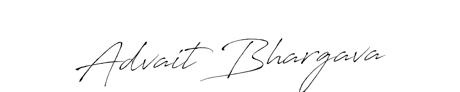 Make a beautiful signature design for name Advait Bhargava. Use this online signature maker to create a handwritten signature for free. Advait Bhargava signature style 6 images and pictures png