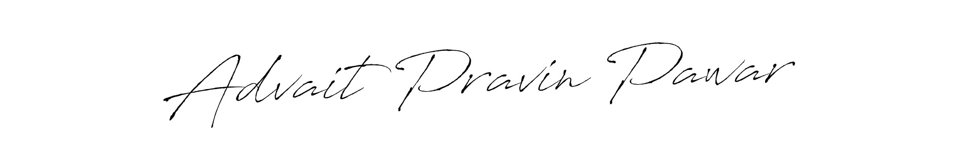 Also You can easily find your signature by using the search form. We will create Advait Pravin Pawar name handwritten signature images for you free of cost using Antro_Vectra sign style. Advait Pravin Pawar signature style 6 images and pictures png