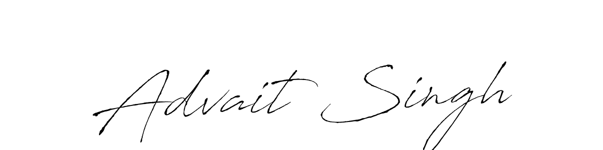 Also You can easily find your signature by using the search form. We will create Advait Singh name handwritten signature images for you free of cost using Antro_Vectra sign style. Advait Singh signature style 6 images and pictures png