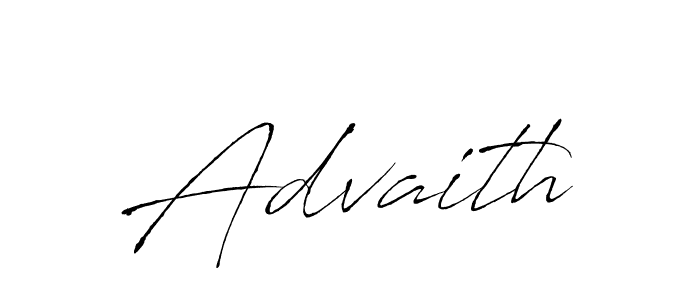 Make a beautiful signature design for name Advaith. With this signature (Antro_Vectra) style, you can create a handwritten signature for free. Advaith signature style 6 images and pictures png