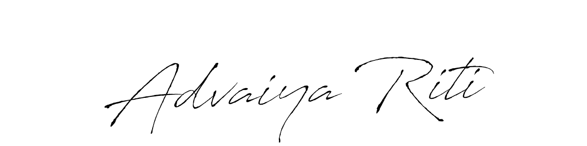 You should practise on your own different ways (Antro_Vectra) to write your name (Advaiya Riti) in signature. don't let someone else do it for you. Advaiya Riti signature style 6 images and pictures png
