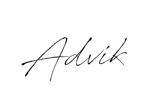 Advik stylish signature style. Best Handwritten Sign (Antro_Vectra) for my name. Handwritten Signature Collection Ideas for my name Advik. Advik signature style 6 images and pictures png