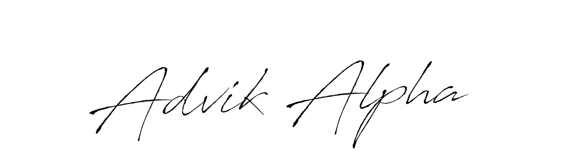 if you are searching for the best signature style for your name Advik Alpha. so please give up your signature search. here we have designed multiple signature styles  using Antro_Vectra. Advik Alpha signature style 6 images and pictures png