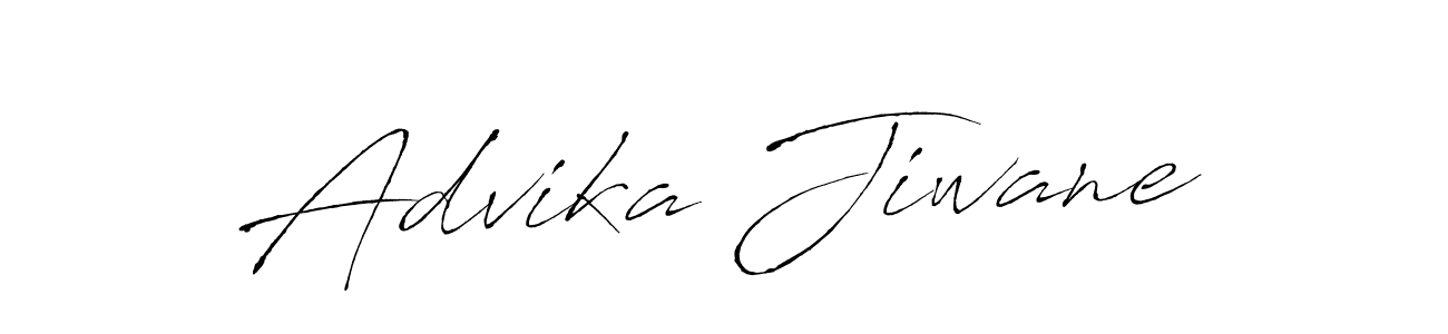 Antro_Vectra is a professional signature style that is perfect for those who want to add a touch of class to their signature. It is also a great choice for those who want to make their signature more unique. Get Advika Jiwane name to fancy signature for free. Advika Jiwane signature style 6 images and pictures png