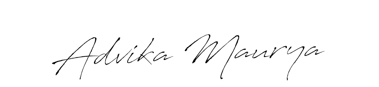 Also You can easily find your signature by using the search form. We will create Advika Maurya name handwritten signature images for you free of cost using Antro_Vectra sign style. Advika Maurya signature style 6 images and pictures png