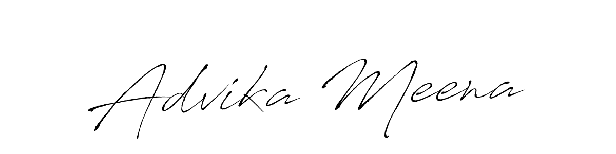 You can use this online signature creator to create a handwritten signature for the name Advika Meena. This is the best online autograph maker. Advika Meena signature style 6 images and pictures png