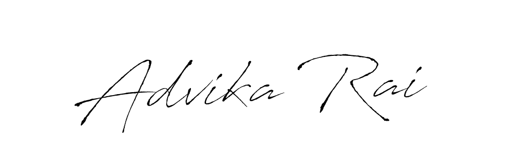 Design your own signature with our free online signature maker. With this signature software, you can create a handwritten (Antro_Vectra) signature for name Advika Rai. Advika Rai signature style 6 images and pictures png