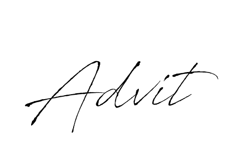 How to make Advit name signature. Use Antro_Vectra style for creating short signs online. This is the latest handwritten sign. Advit signature style 6 images and pictures png