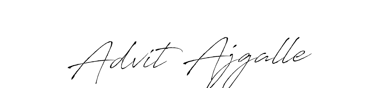 How to Draw Advit Ajgalle signature style? Antro_Vectra is a latest design signature styles for name Advit Ajgalle. Advit Ajgalle signature style 6 images and pictures png