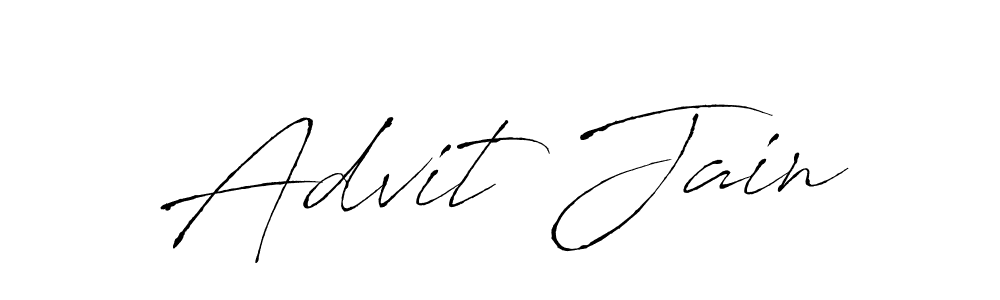It looks lik you need a new signature style for name Advit Jain. Design unique handwritten (Antro_Vectra) signature with our free signature maker in just a few clicks. Advit Jain signature style 6 images and pictures png