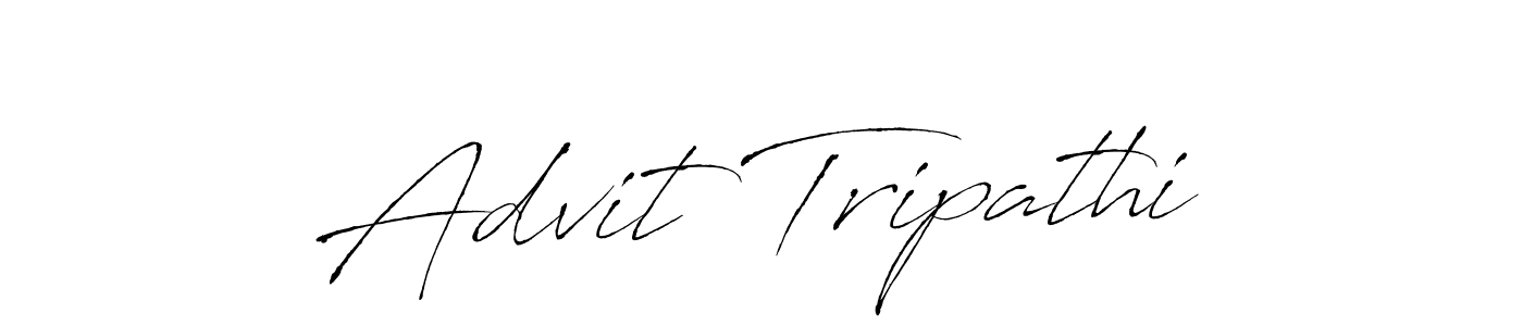 This is the best signature style for the Advit Tripathi name. Also you like these signature font (Antro_Vectra). Mix name signature. Advit Tripathi signature style 6 images and pictures png