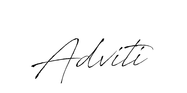 Also we have Adviti name is the best signature style. Create professional handwritten signature collection using Antro_Vectra autograph style. Adviti signature style 6 images and pictures png