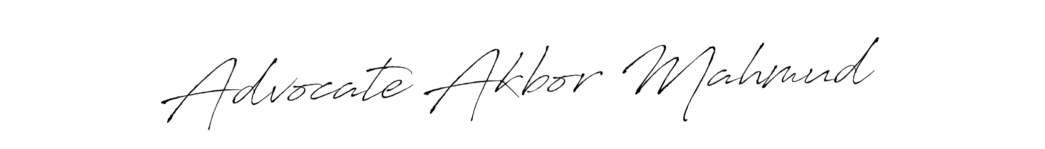 The best way (Antro_Vectra) to make a short signature is to pick only two or three words in your name. The name Advocate Akbor Mahmud include a total of six letters. For converting this name. Advocate Akbor Mahmud signature style 6 images and pictures png