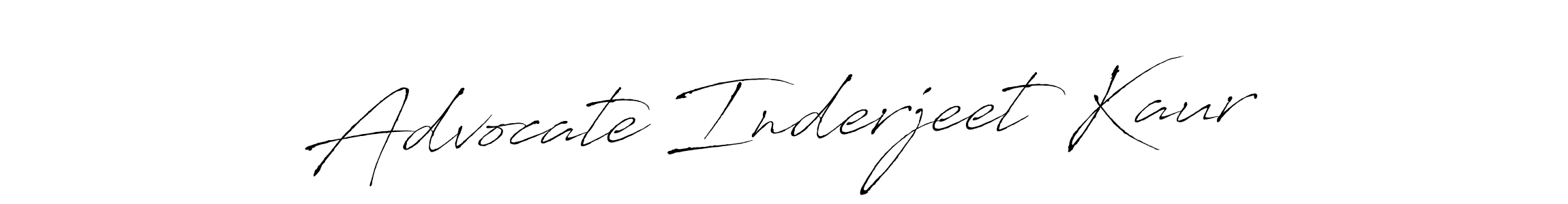 Check out images of Autograph of Advocate Inderjeet Kaur name. Actor Advocate Inderjeet Kaur Signature Style. Antro_Vectra is a professional sign style online. Advocate Inderjeet Kaur signature style 6 images and pictures png