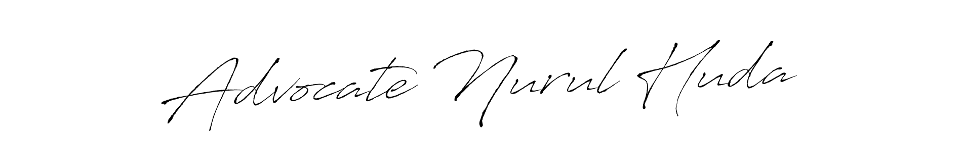 The best way (Antro_Vectra) to make a short signature is to pick only two or three words in your name. The name Advocate Nurul Huda include a total of six letters. For converting this name. Advocate Nurul Huda signature style 6 images and pictures png