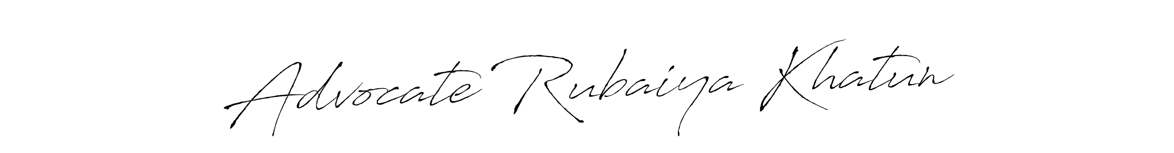 This is the best signature style for the Advocate Rubaiya Khatun name. Also you like these signature font (Antro_Vectra). Mix name signature. Advocate Rubaiya Khatun signature style 6 images and pictures png
