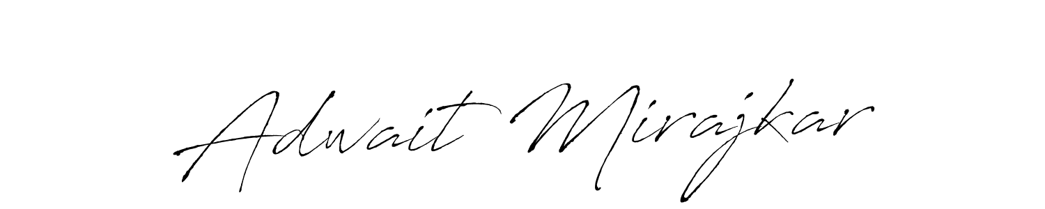 if you are searching for the best signature style for your name Adwait Mirajkar. so please give up your signature search. here we have designed multiple signature styles  using Antro_Vectra. Adwait Mirajkar signature style 6 images and pictures png