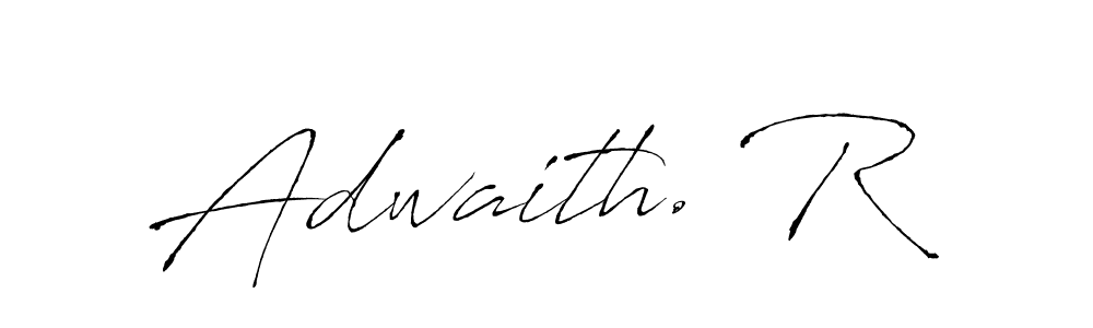 Adwaith. R stylish signature style. Best Handwritten Sign (Antro_Vectra) for my name. Handwritten Signature Collection Ideas for my name Adwaith. R. Adwaith. R signature style 6 images and pictures png