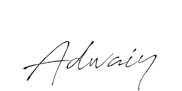 Make a beautiful signature design for name Adwaiy. With this signature (Antro_Vectra) style, you can create a handwritten signature for free. Adwaiy signature style 6 images and pictures png