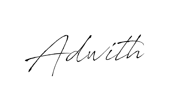 Also we have Adwith name is the best signature style. Create professional handwritten signature collection using Antro_Vectra autograph style. Adwith signature style 6 images and pictures png