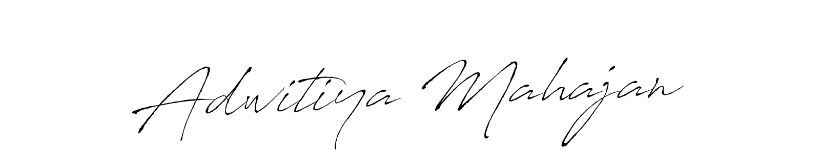 The best way (Antro_Vectra) to make a short signature is to pick only two or three words in your name. The name Adwitiya Mahajan include a total of six letters. For converting this name. Adwitiya Mahajan signature style 6 images and pictures png