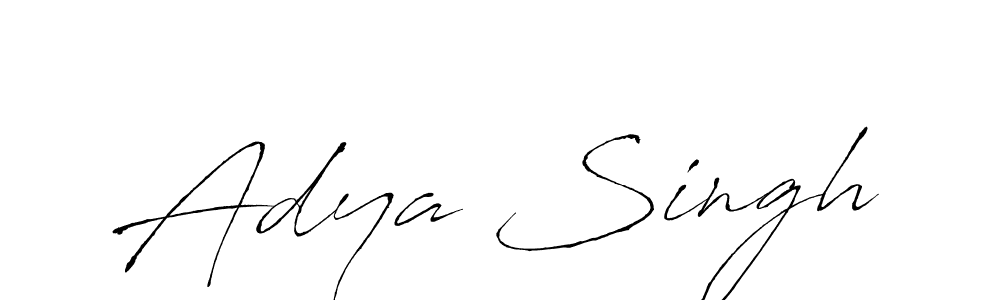 You can use this online signature creator to create a handwritten signature for the name Adya Singh. This is the best online autograph maker. Adya Singh signature style 6 images and pictures png