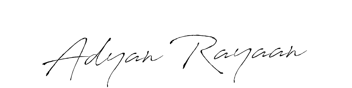 The best way (Antro_Vectra) to make a short signature is to pick only two or three words in your name. The name Adyan Rayaan include a total of six letters. For converting this name. Adyan Rayaan signature style 6 images and pictures png