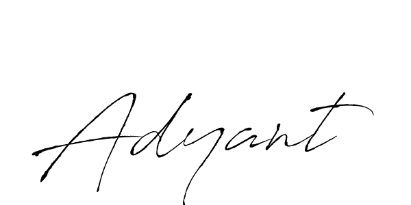 How to make Adyant signature? Antro_Vectra is a professional autograph style. Create handwritten signature for Adyant name. Adyant signature style 6 images and pictures png