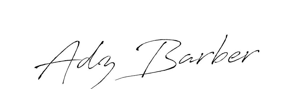 Similarly Antro_Vectra is the best handwritten signature design. Signature creator online .You can use it as an online autograph creator for name Adz Barber. Adz Barber signature style 6 images and pictures png