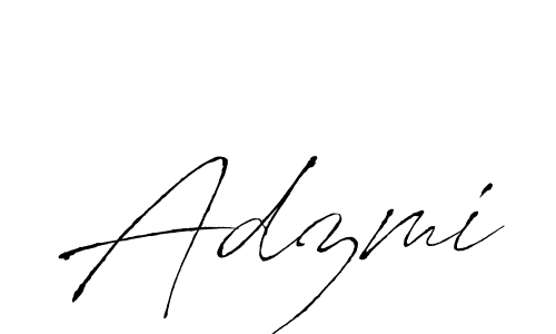 Antro_Vectra is a professional signature style that is perfect for those who want to add a touch of class to their signature. It is also a great choice for those who want to make their signature more unique. Get Adzmi name to fancy signature for free. Adzmi signature style 6 images and pictures png