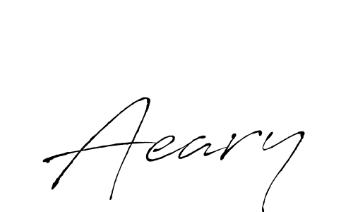 Antro_Vectra is a professional signature style that is perfect for those who want to add a touch of class to their signature. It is also a great choice for those who want to make their signature more unique. Get Aeary name to fancy signature for free. Aeary signature style 6 images and pictures png