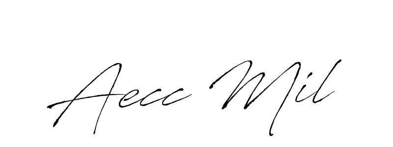 Similarly Antro_Vectra is the best handwritten signature design. Signature creator online .You can use it as an online autograph creator for name Aecc Mil. Aecc Mil signature style 6 images and pictures png