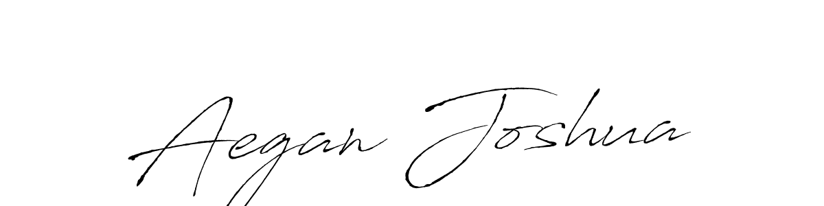 Create a beautiful signature design for name Aegan Joshua. With this signature (Antro_Vectra) fonts, you can make a handwritten signature for free. Aegan Joshua signature style 6 images and pictures png