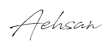 An effortless, minimalist signature concept for Aehsan using Antro_Vectra design. Clean lines that look great on any document. Aehsan signature style 6 images and pictures png