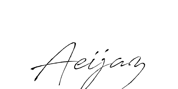 Use a signature maker to create a handwritten signature online. With this signature software, you can design (Antro_Vectra) your own signature for name Aeijaz. Aeijaz signature style 6 images and pictures png