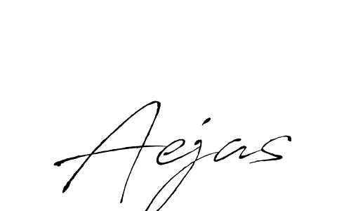 Use a signature maker to create a handwritten signature online. With this signature software, you can design (Antro_Vectra) your own signature for name Aejas. Aejas signature style 6 images and pictures png