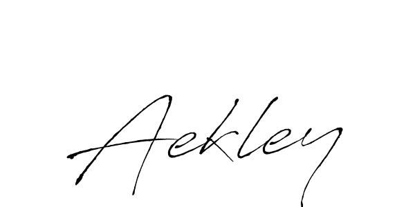 How to make Aekley name signature. Use Antro_Vectra style for creating short signs online. This is the latest handwritten sign. Aekley signature style 6 images and pictures png