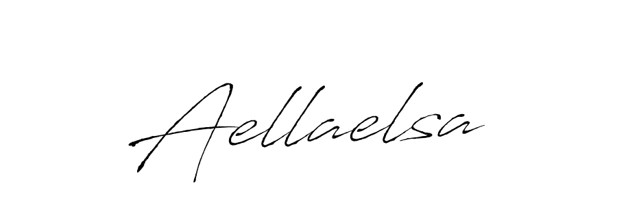 Design your own signature with our free online signature maker. With this signature software, you can create a handwritten (Antro_Vectra) signature for name Aellaelsa. Aellaelsa signature style 6 images and pictures png