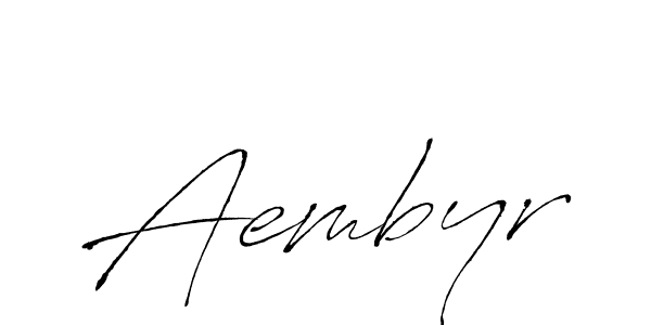 Also You can easily find your signature by using the search form. We will create Aembyr name handwritten signature images for you free of cost using Antro_Vectra sign style. Aembyr signature style 6 images and pictures png