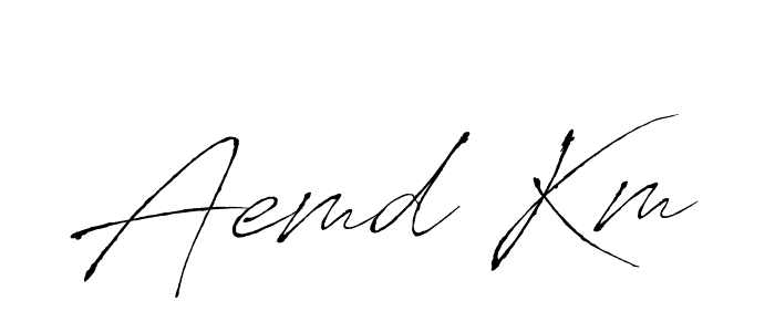 Make a beautiful signature design for name Aemd Km. Use this online signature maker to create a handwritten signature for free. Aemd Km signature style 6 images and pictures png